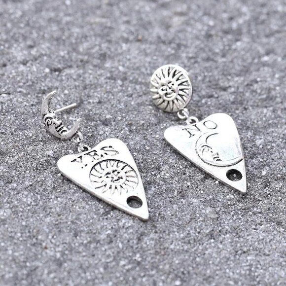 Jewelry - Boho Ouija Planchette Earrings #1220